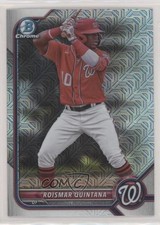 2022 Bowman Chrome Prospects Mega Box Mojo Refractor Roismar Quintana 2l4