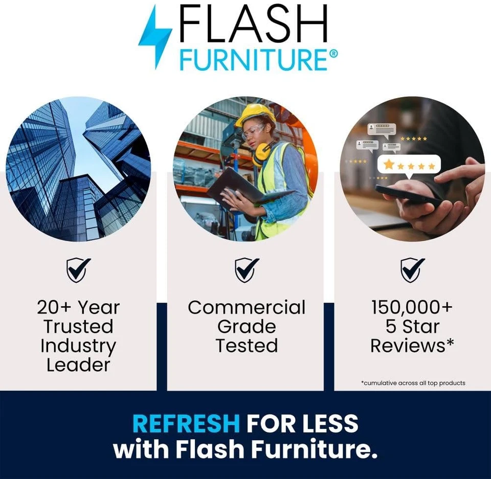 Mesa redonda Jeffrey grado comercial 30" de metal naranja interior-exterior Foto 3 de 3