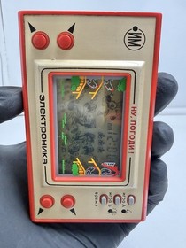 VINTAGE SOVIET  NU POGODI WOLF CATCH EGG USSR ELEKTRONIKA GAME & WATCH