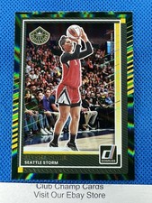 2025 #61 Alysha Clark Panini Donruss WNBA Green Laser Seattle