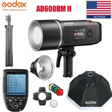Godox AD600BMII Outdoor Flash Xpro Trigger AD-R6 BD-04 Barndoor Softbox Stand