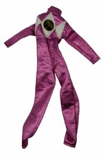 Vintage 1995 Mighty Morphin Power Rangers Girls Outfit Kimberly Pink Metallic