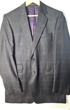 Paul Costelloe Men’s 2 Piece Suit 42” Chest Grey Wool Jacket & Waistcoat Formal