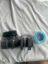 PVC Rain Barrel Diverter Kit, 3/4 Inch Rain Barrel Valve, Rain Barrel Spigot Kit