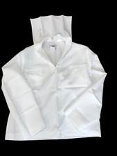US NAVY DRESS WHITE JUMPER NAVAL UNIFORM SIZE 42S NSN 8405-01-076-1965 NWT