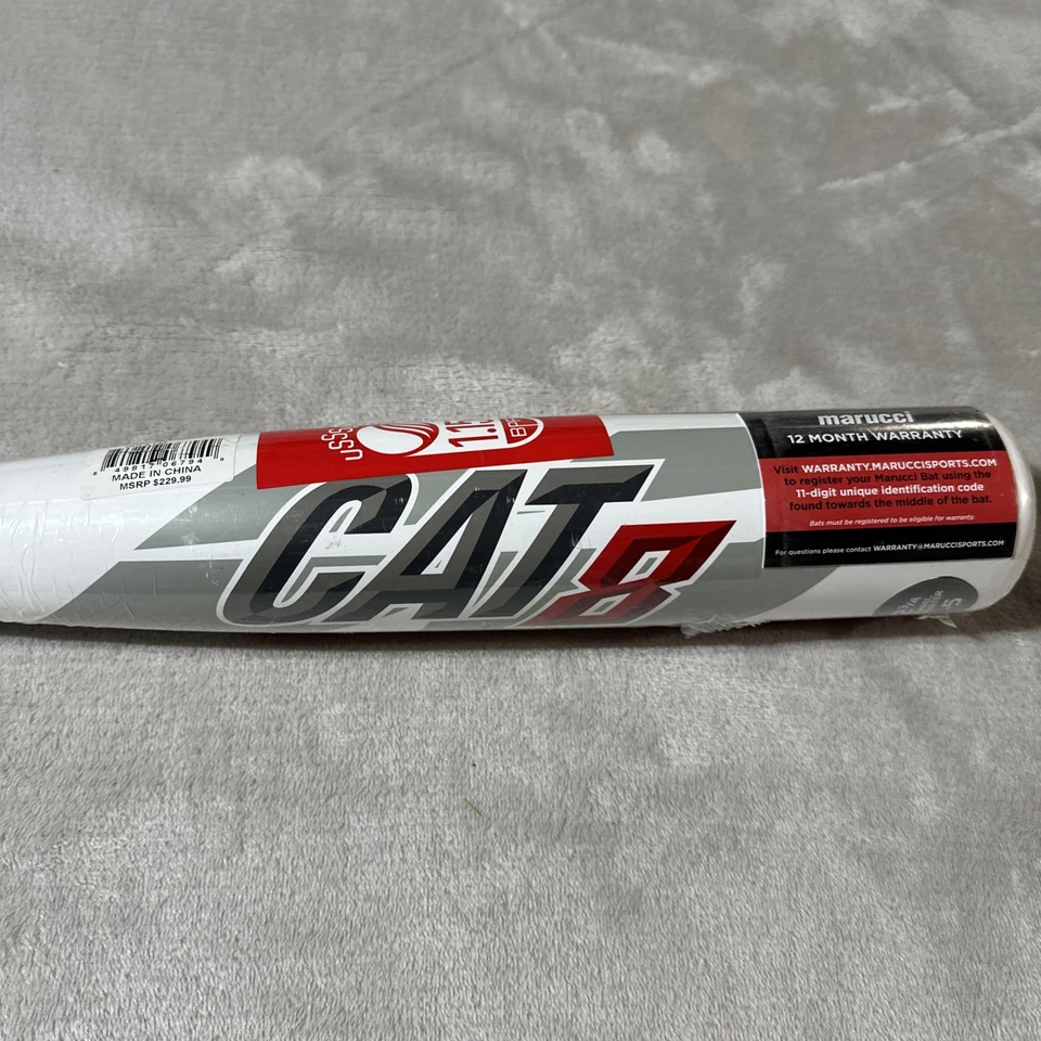 Bate de béisbol Marucci CAT8 32" 27 oz -5 USSSA 2 3/4" aleación de barril Foto 4 de 4