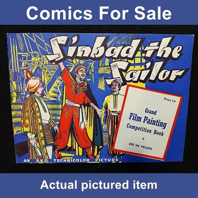 Sinbad the Sailor RKO Film Painting Competition vintage book 1947 (LOT#14526)