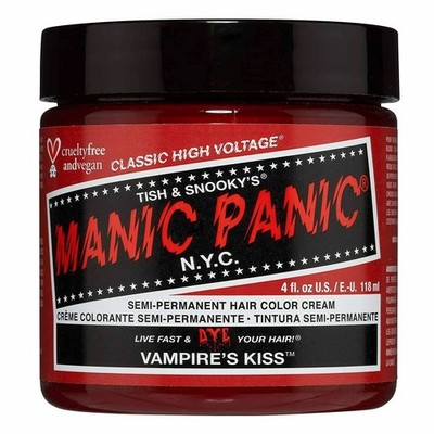 Manic Panic Semi Hair Color Vampire Kiss 11042 110429 4oz Pack of 2