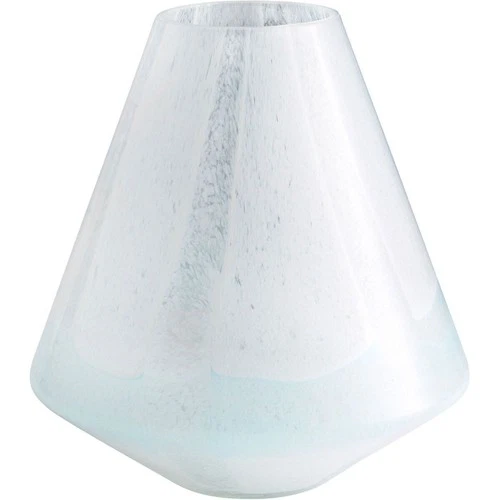 Cyan lighting - Backdrift - small Vase - 9.75 Inches Wide by 11 Inches High - Picture 1 of 4