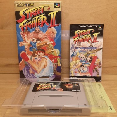 Super Famicom Spiele Games STREET FIGHTER 2 OVP CIB Nintendo Japan SNES