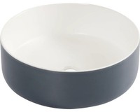 Differnz Aufsatzwaschbecken Mira 36 X 36 Cm Blau/Weiß 38.009.04