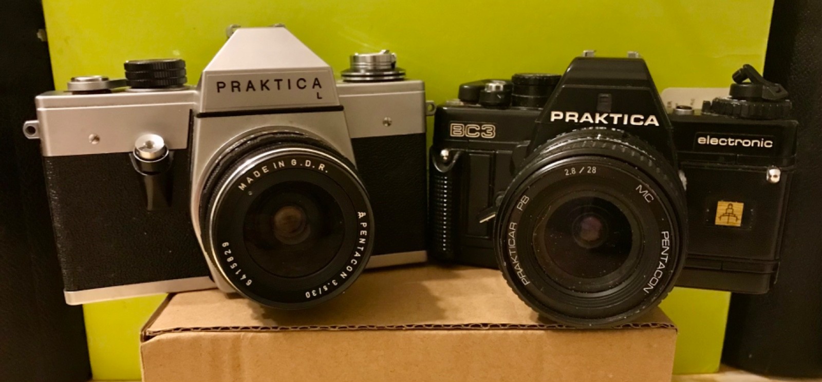 Two Praktica Cameras Spares or Repair