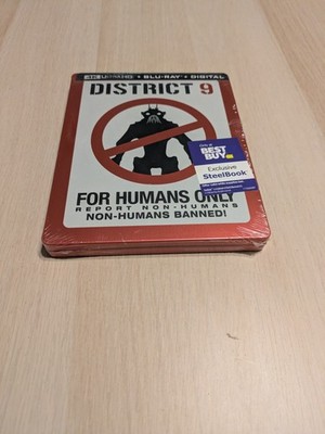 District 9 4K SteelBook (4K Ultra HD + Blu-ray + Digital) - NEW