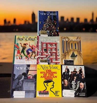 New Yorker Magazines - Set Of 7 Various Issues from 2025 and 2026 - Bundled Lot
