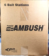 6x Protecta EVO Ambush Bait Stations (1 Case of 6 Stations) - READ DESCRIPTION!