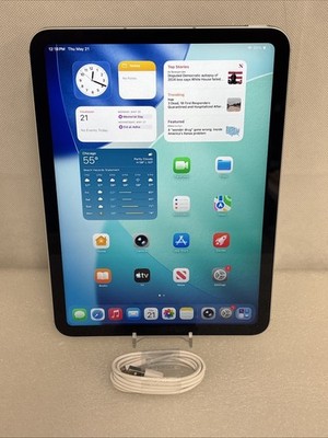 Apple iPad (10th Generation) A2757 256 GB, Wi-Fi + 5G, 10.9 in - Silver *Dent*