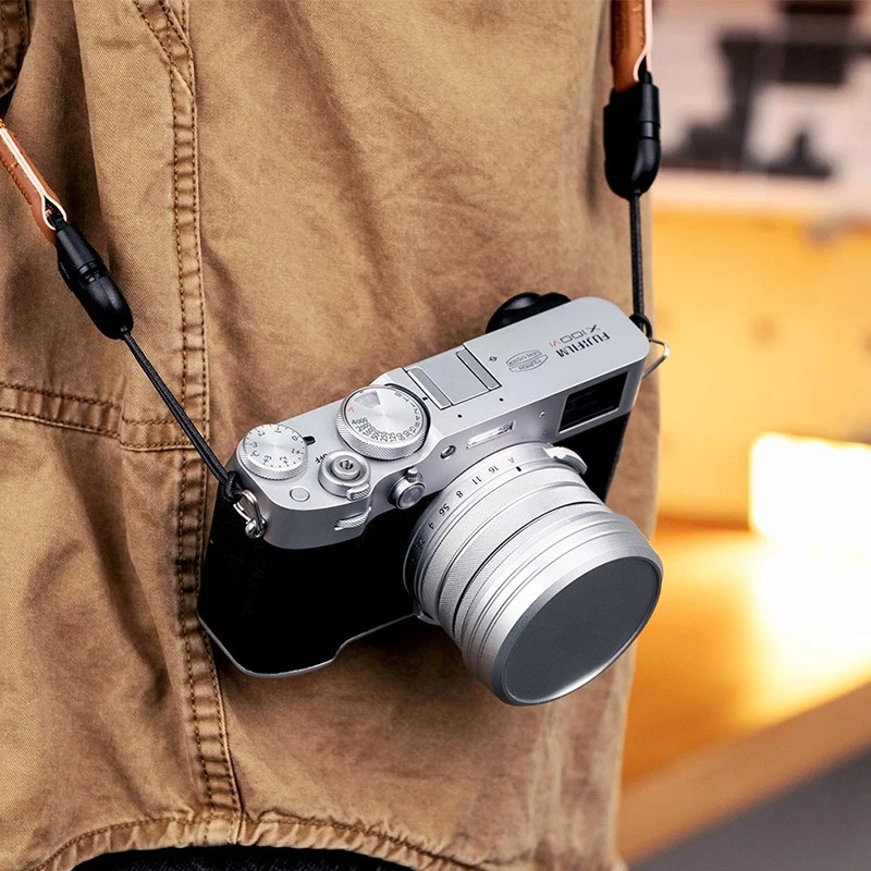 JJC Metal Lens Hood Square Lens Cap Adapter Ring for Fujifilm X100VI X100V X100F - Image 3 of 4