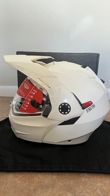 Caberg Tourmax X -MEDIUM- White Metal modular Helmet motorcycle