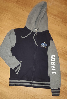 Pokemon Center Sobble Varsity Full Zip Jacket Size Large SEE IMAGES SIGNS OF WEA