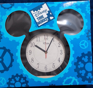 Disney Mickey Mouse Wall Clock Disney Time Works Disneyland Resort 2003