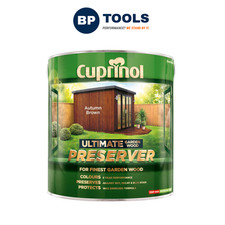 Cuprinol 5206083 Ultimate Garden Wood Preserver Autumn Brown 4 Litre