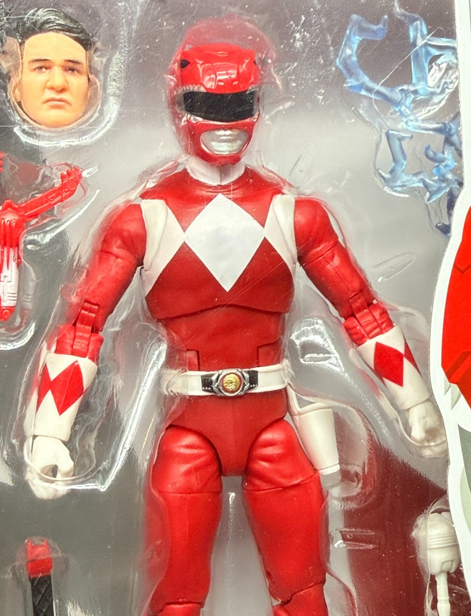 RED RANGER Mighty Morphin Power Rangers Lightning Hasbro Jason