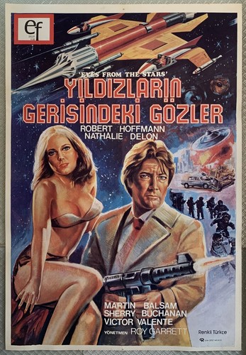 Eyes Behind the Stars 1978 Robert Hoffmann Roy Garrett Vintage Movie Poster