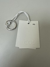 COS DOUBLE WRAP RING SILVER M/L RRP £19**NEW...