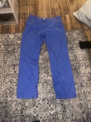 Bonobos Washed Monday Chinos Pants Mens 31 x 30  Blue Slim Tailored