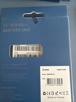 LEVEN JS-600 1TB SSD 2.5” Internal Solid State Drive 1TB - NEW