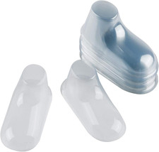 100Pcs Clear Plastic Baby Feet Display Showcase,Shoe Trees,Baby Booties, Shoes a