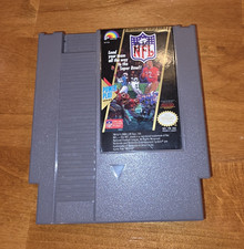 LJN NFL (Nintendo NES) Game Cartridge 1988 NTSC-U/C American Football Sports
