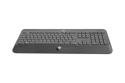 Logitech K545 Kabellose Tastatur QWERTZ Schwarz mit USB-Empfänger ( Y-R0012 )