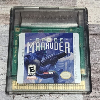 Space Marauder (Nintendo Game Boy Color, 2000) Authentic Tested Working - Rare