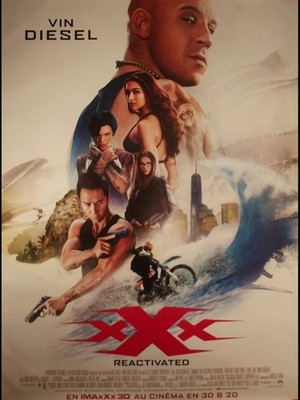 XXX REACTIVED - Affiche Cinéma 120x160 Pliée CAC3325 | eBay