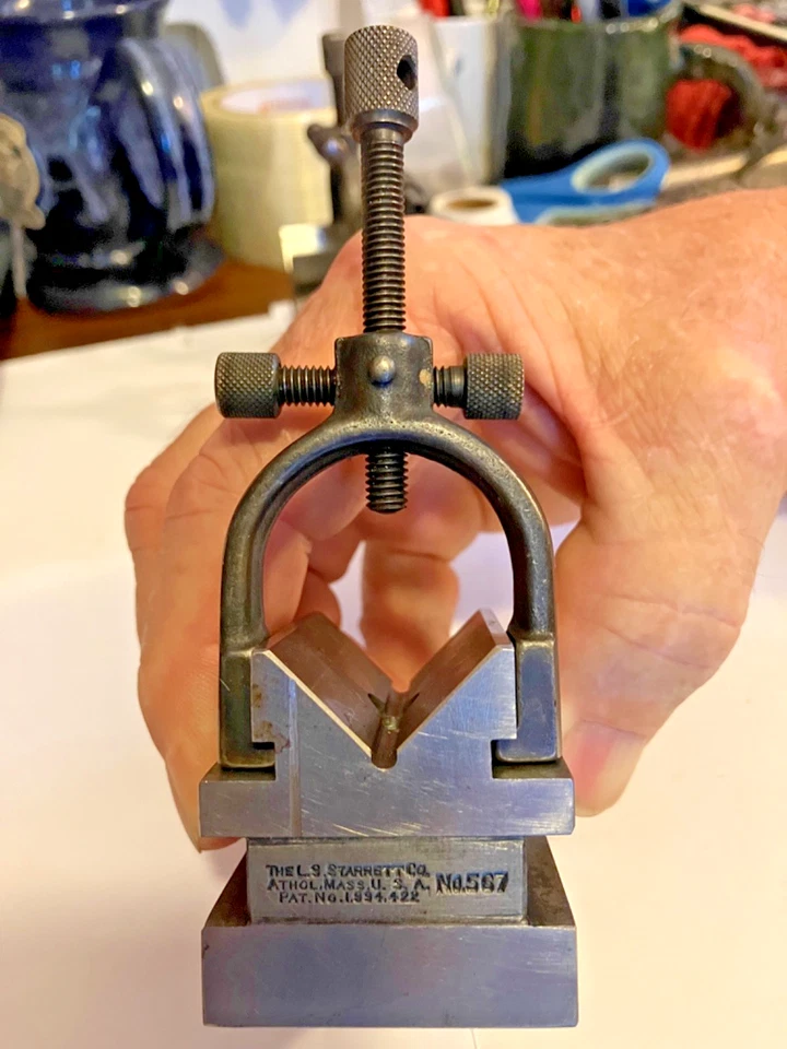 Bloque Starrett Precision V. (3 1/2" Lg. x 1 7/8" x 1 7/8") Ver notas abajo!!! Foto 3 de 3