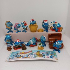 Squalibaba Sharks 1995, Kinder Surprise Full set