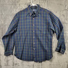Vintage Pendleton Flannel Shirt - 100 Pure Virgin Wool - Size L - Made In USA