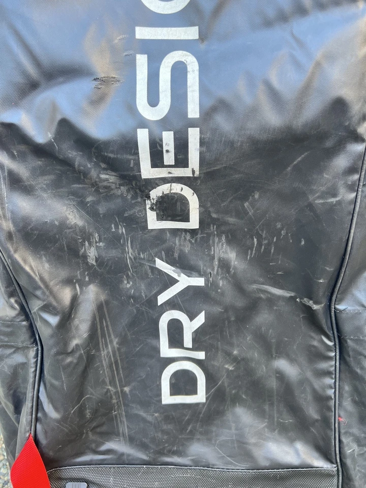 Bolsa de viaje de golf Big Max Dri Design negra/roja XL Foto 2 de 4