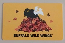 BUFFALO WILD WINGS BWW in Autumn Leaf Pile 2025 Gift Card $0 Value 🔥🔥