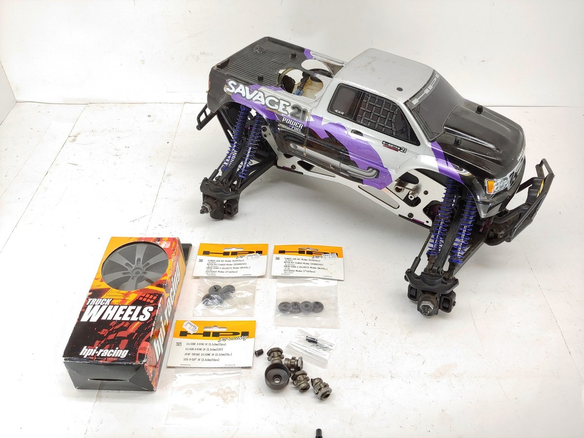 Hpi Racing Savage Remote Control Car Rc Car Hpi Savage Models HPI