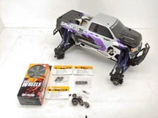 HPI Racing Savage .21 1/8 4x4 Nitro Monster Truck Roller Slider Chassis w/ Body