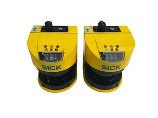 2x Sick S30A 7011BA 1023890 scanner laser di sicurezza Pmax 55W 24V