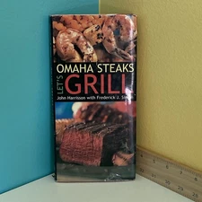 Omaha Steaks: Let's Grill by John Harrisson 2001 HCDJ