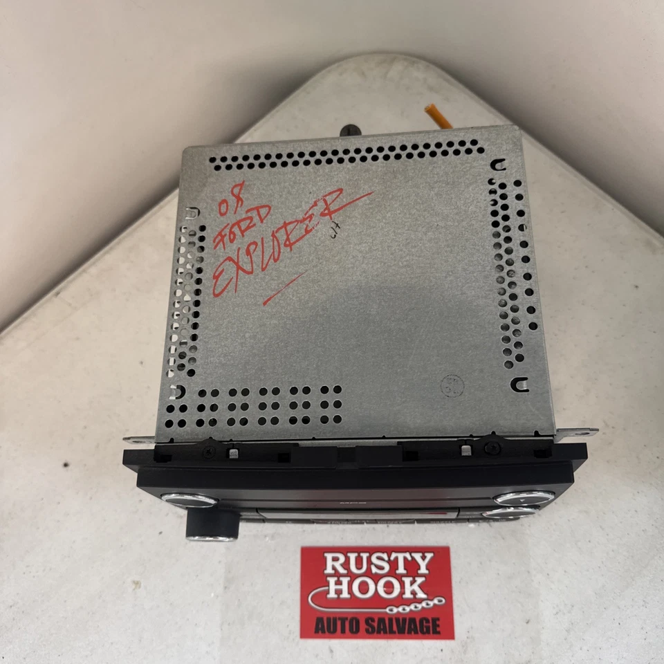 2008 FORD EXPLORER FRONT DASH RADIO MP3 CD HEAD UNIT 8L2T-18C869-AG Foto 2 de 4