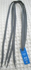 Premium 54" Dark Charcoal Gray Grey Design Rockabilly Punk Shoelaces-Brand New!
