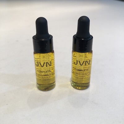 JVN Complete Pre-Wash Scalp Oil 0.16 Fl Oz 2-Pack