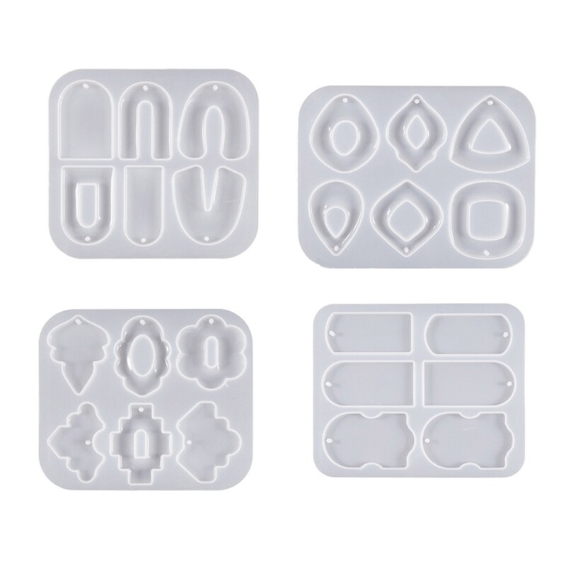 Customized Jewelry Making Epoxy Silicone Mold Delicate Pendants Resin Moulds