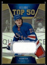 2019-20 Upper Deck Allure Top 50 Adam Fox New York Rangers #T50-5 111