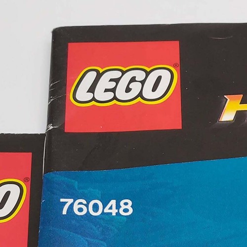 Lego Marvel Super Heroes 76048 *MANUALS ONLY* Iron Skull Sub Attack Books 1&2 - Picture 2 of 4